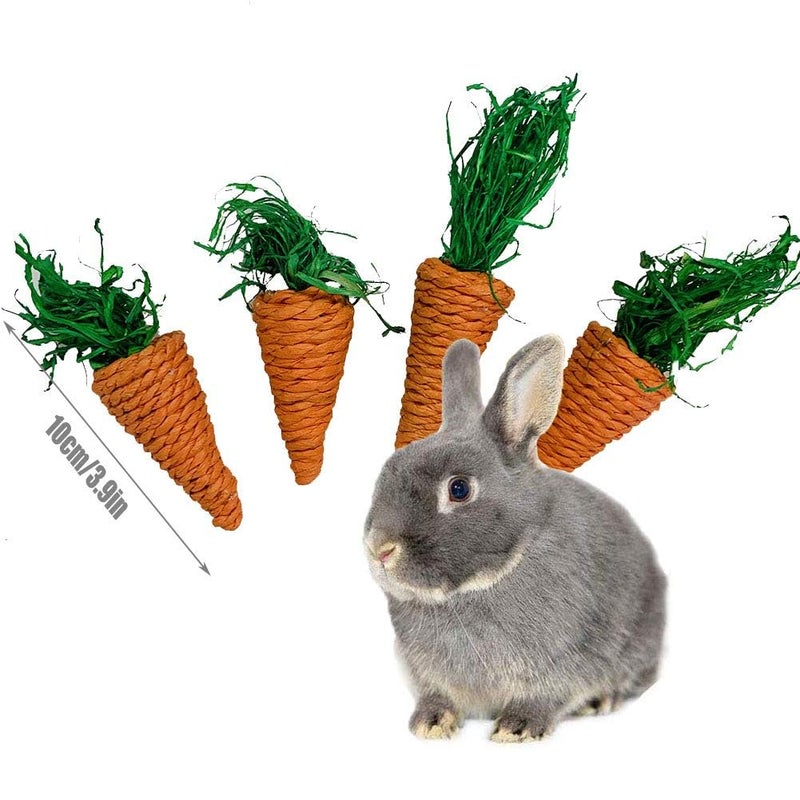 Hamiledyi Rabbit Seagrass Activity Mat Bunny Mat Rabbit Enrichment Toys Rabbit Chew Toys for Teeth Seagrass Protector Mat Small Animal Toys for Rabbit Bunny Chinchilla Guinea Pigs Rodent Pets - Image 5
